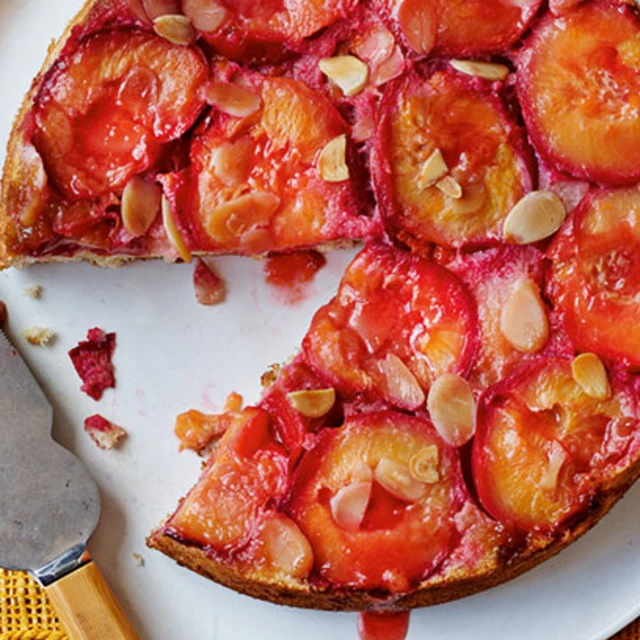 Upside-down Plum Pudding