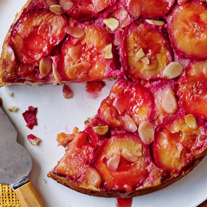 Upside-down Plum Pudding