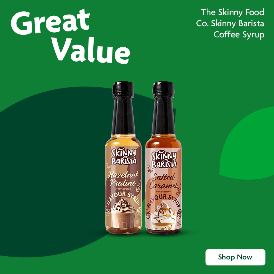 Skinny Food promotional banner