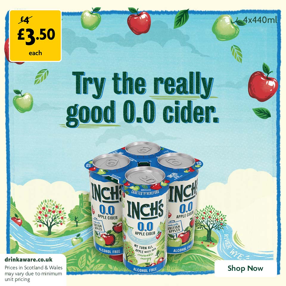 Inch's promotional banner