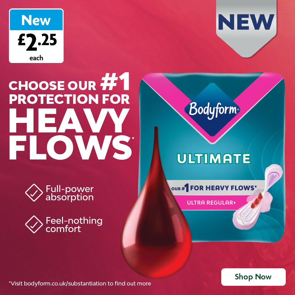 Bodyform Promotional Banner 