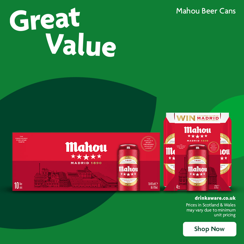Mahou promotional banner