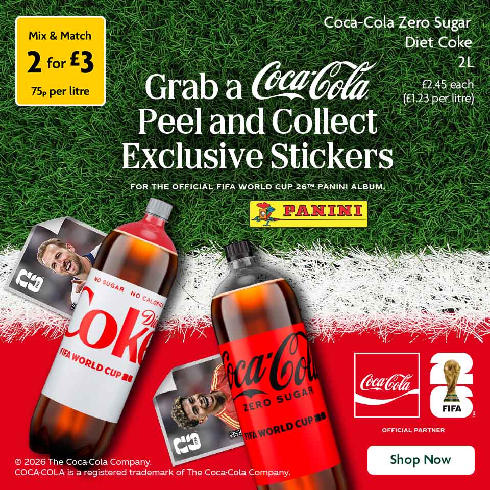 Coca Cola-promotional banner