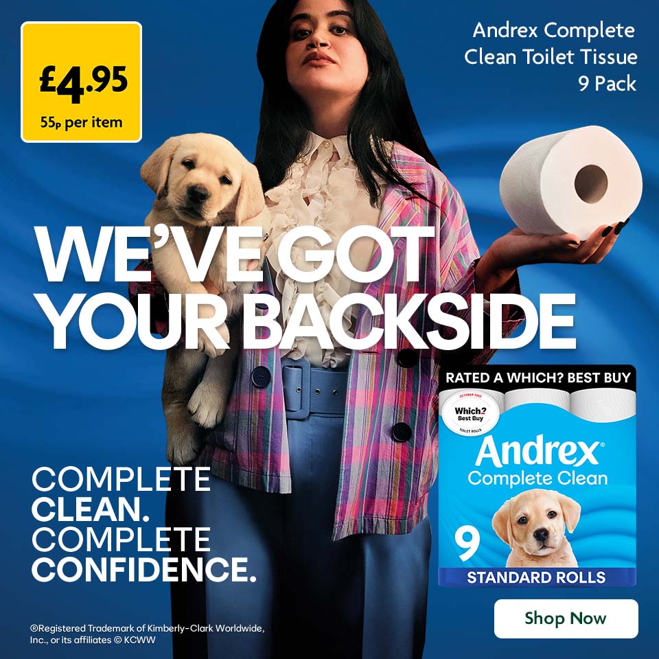 Andrex Promotional Banner