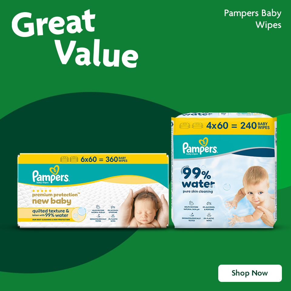 Pampers-promotional banner