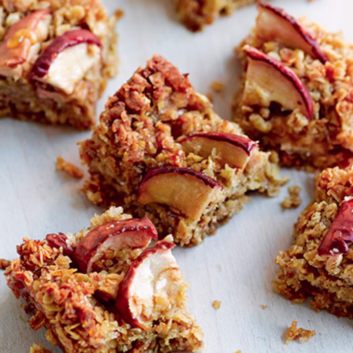 Apple Flapjack Bites