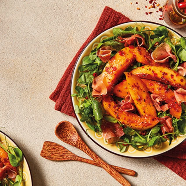Sweet & Spicy Melon Salad