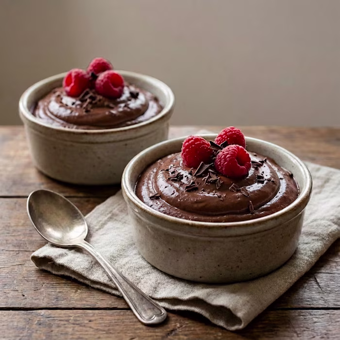 Vegan Avocado Chocolate Mousse