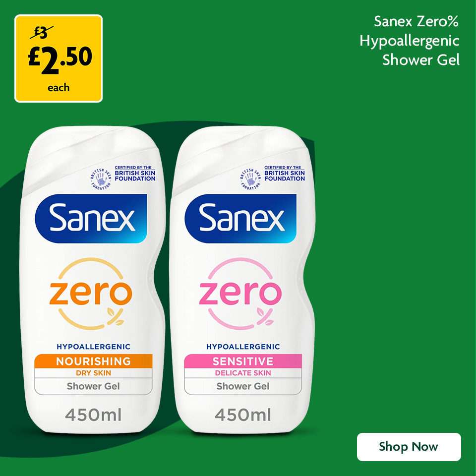 SANEX PROMOTIONAL BANNER
