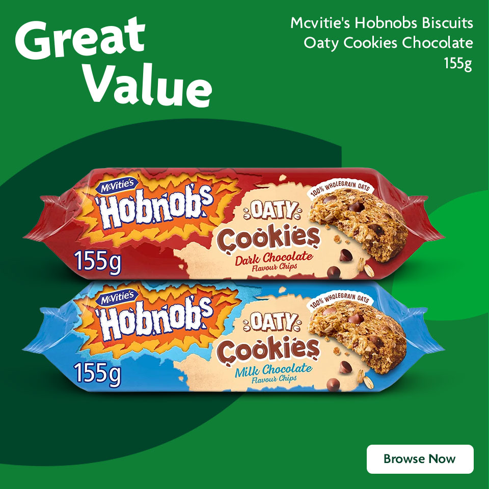 hobnob promotional banner 