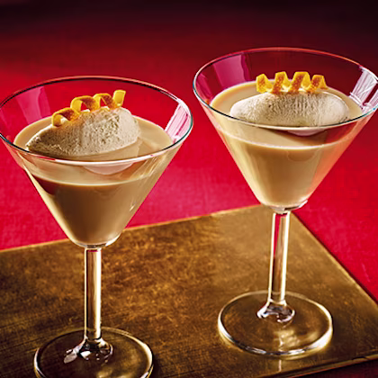 Baileys and Grand Marnier with Ice Cream