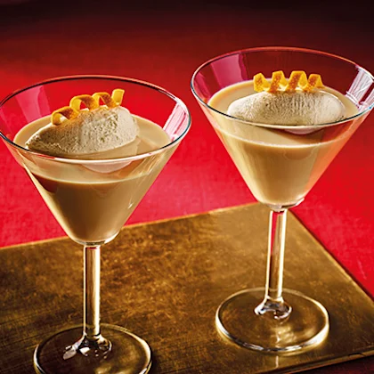 Baileys and Grand Marnier with Ice Cream