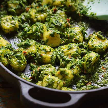 Spinach and Ricotta Gnocchi