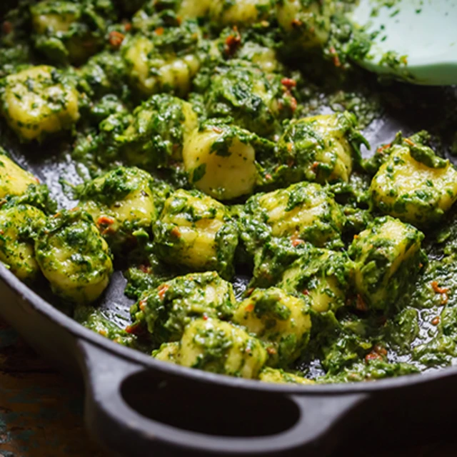 Spinach and Ricotta Gnocchi