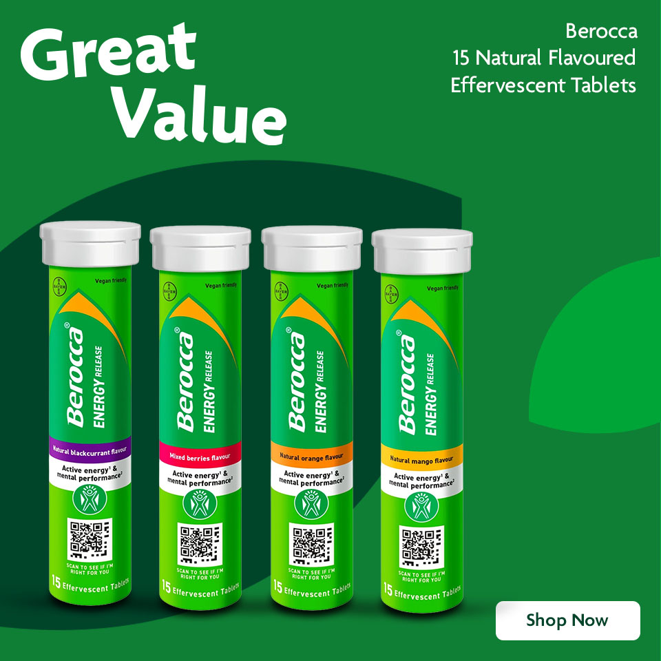 Berocca Promotional Banner