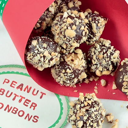 Crunchy Peanut, Toffee and Chocolate Bonbons