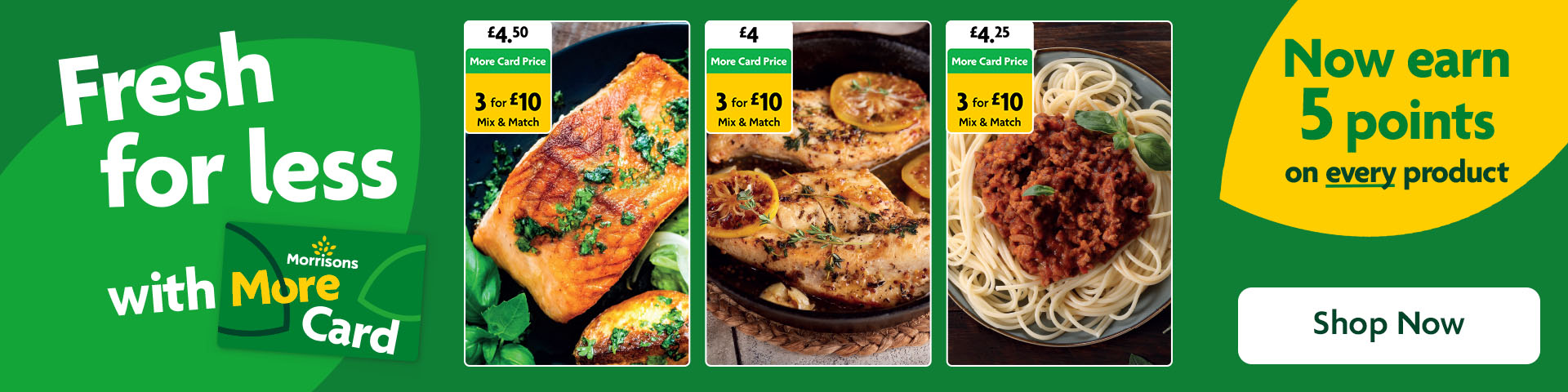 Offers Morrisons online supermarket