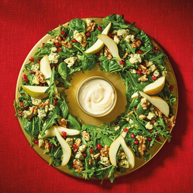 Christmas Wreath Salad