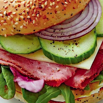New York-style Pastrami Bagel
