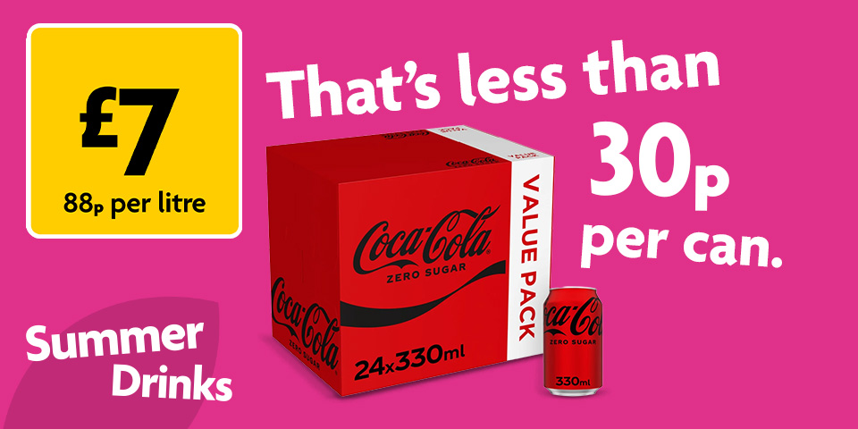 Coke Zero £7