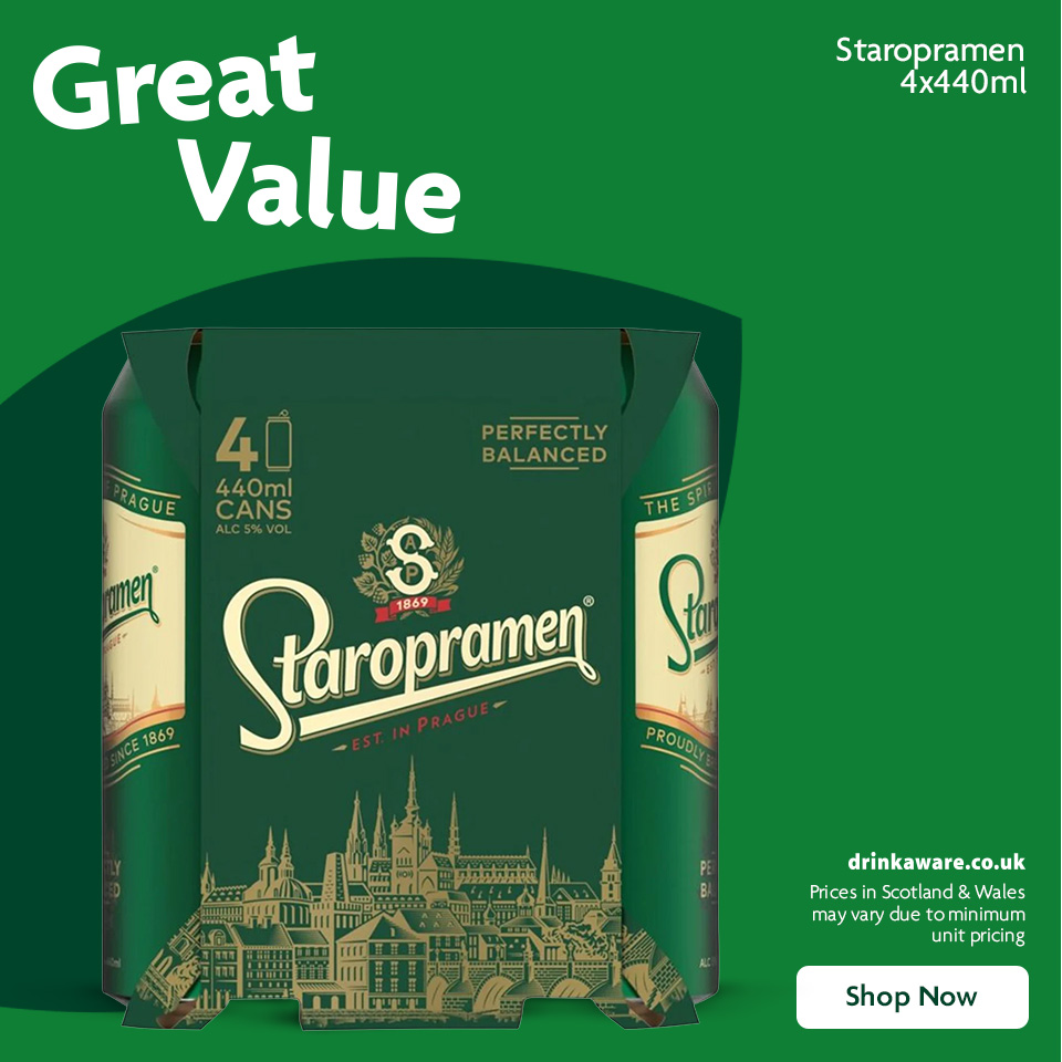 Staropramen Promotional Banner