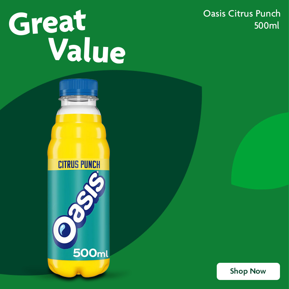 Oasis Promotional Banner