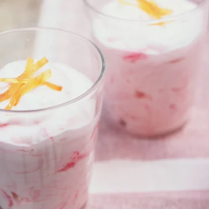 Rhubarb and Ginger Fool