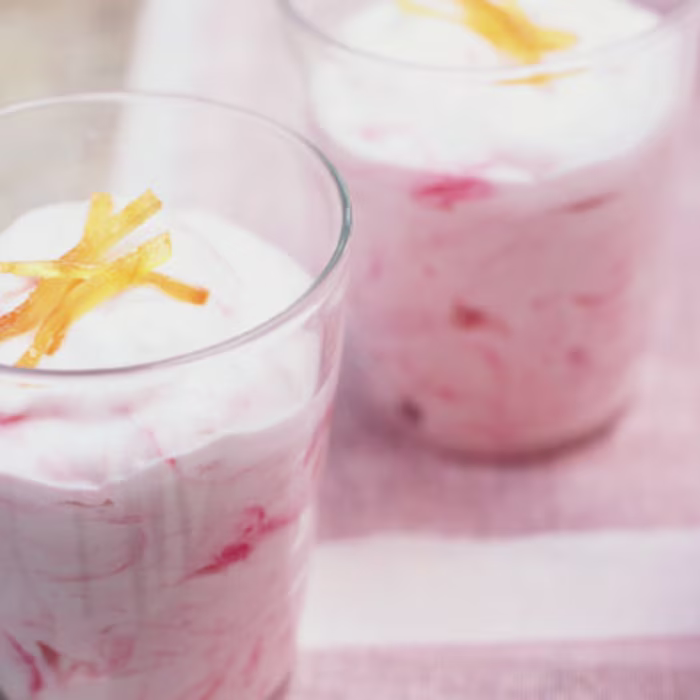 Rhubarb and Ginger Fool