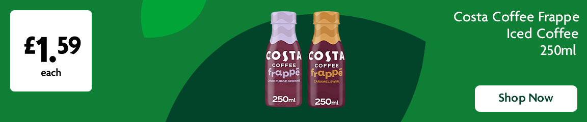 Costa Iced Coffee Promotional Banner