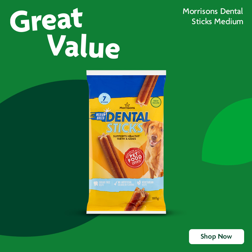 Morrisons Pet Food Promotional Banner