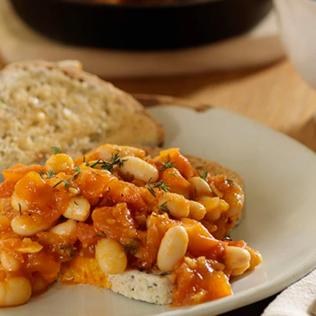 High Fibre Homemade Beans on Toast
