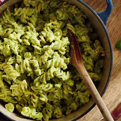Four Ingredient Avocado Pasta Sauce with Fibre Fest