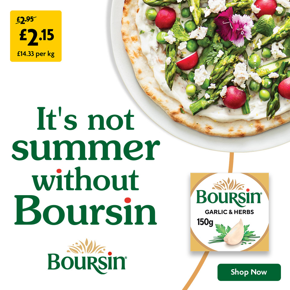 Boursin Promotional Banner