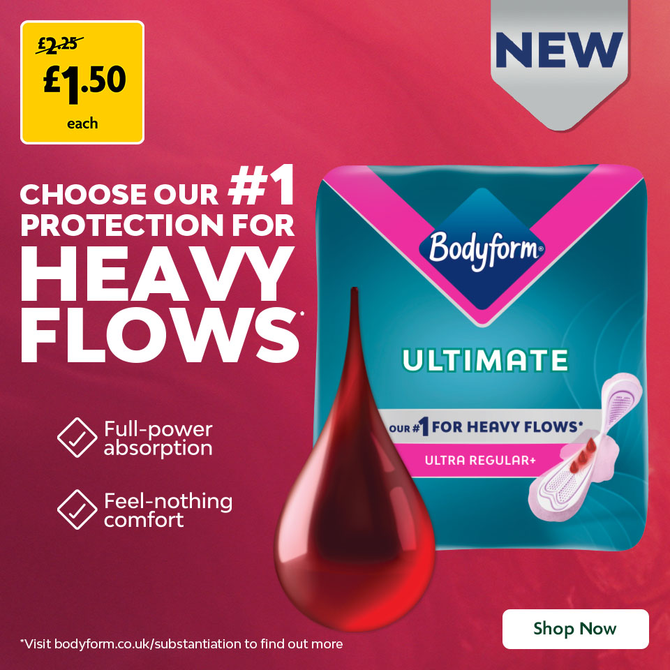 Bodyform Promotional Banner 