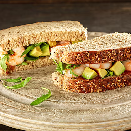 Prawn, Avocado & Chilli Sandwich