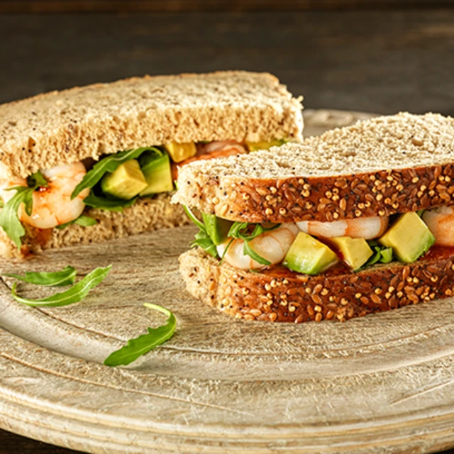 Prawn, Avocado & Chilli Sandwich