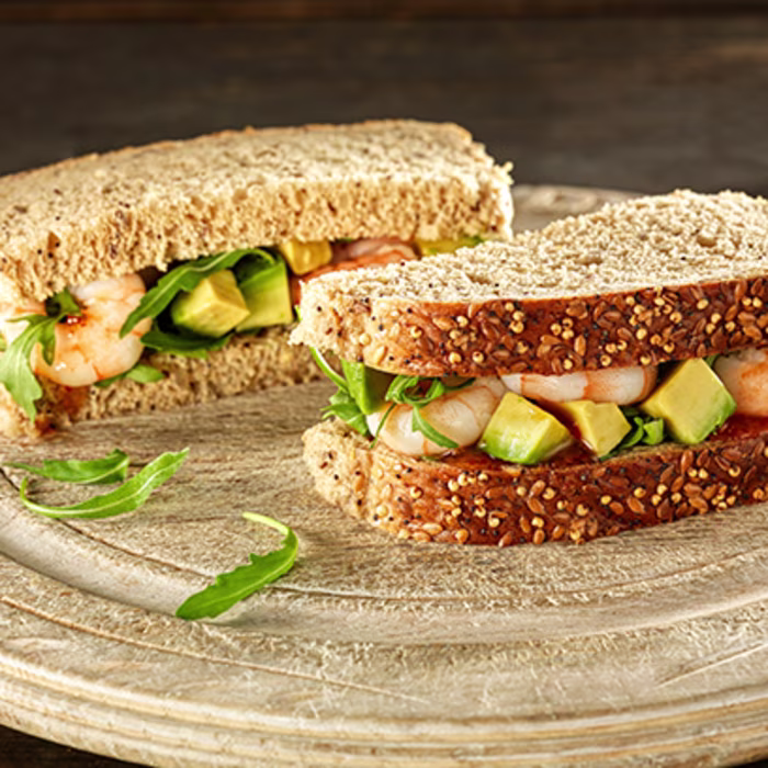 Prawn, Avocado & Chilli Sandwich