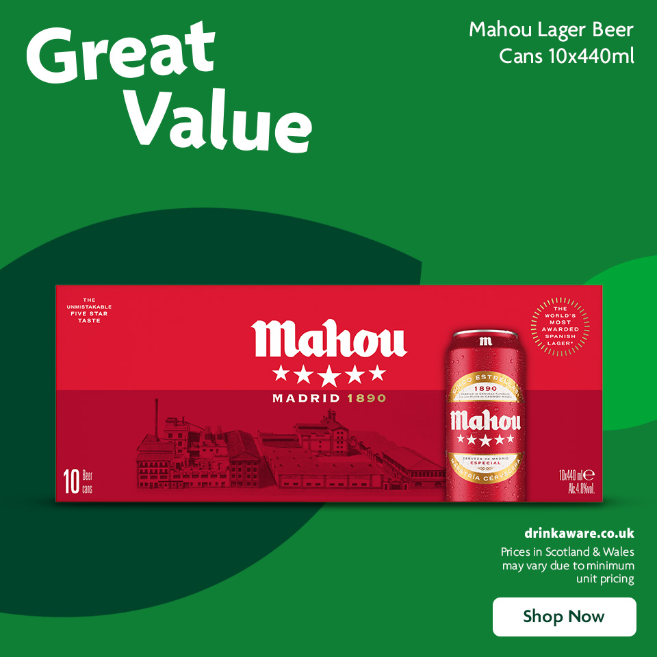 Mahou Promotional Banner