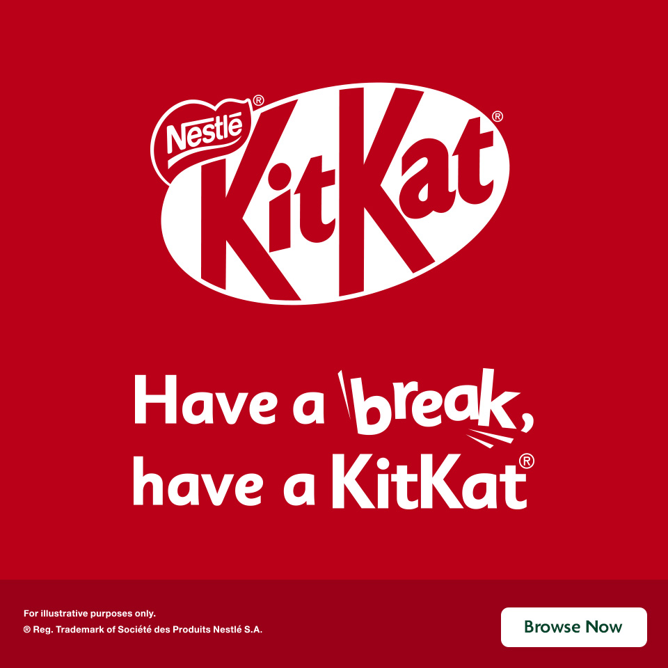 KitKat promotional banner