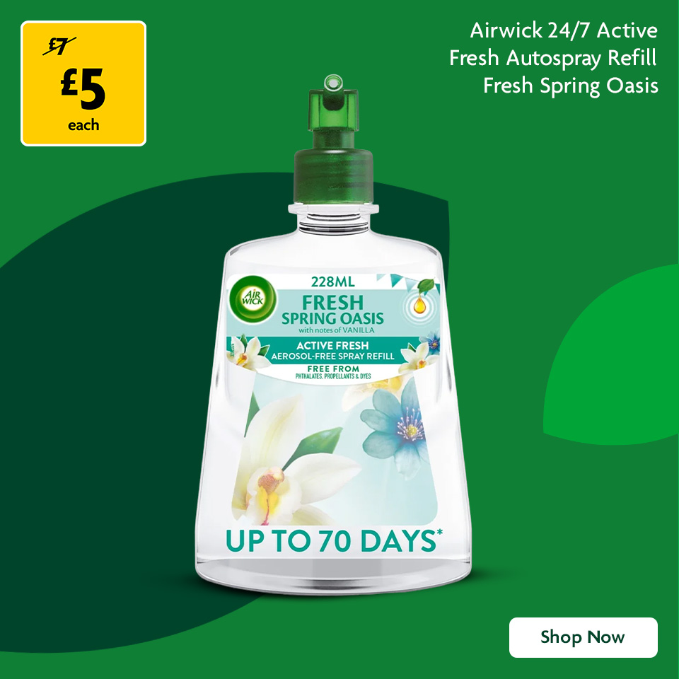 Air Wick Promotional Banner