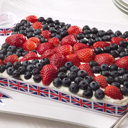 Country Life Union Jack Cake