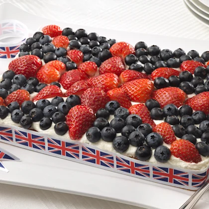 Country Life Union Jack Cake