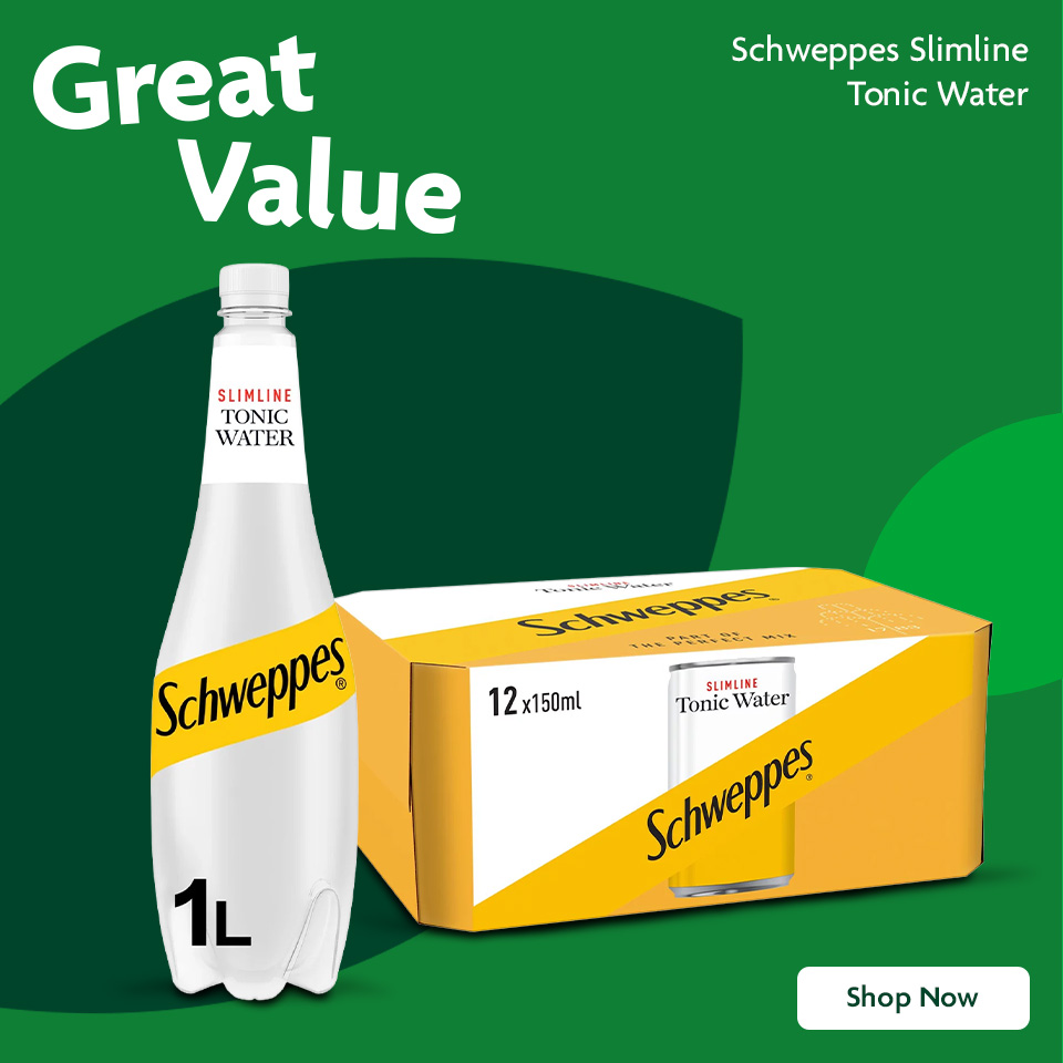 Schweppes promotional Banner