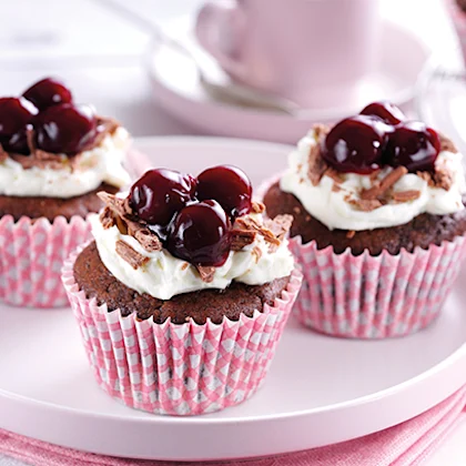 Chocolate Cherry Muffins