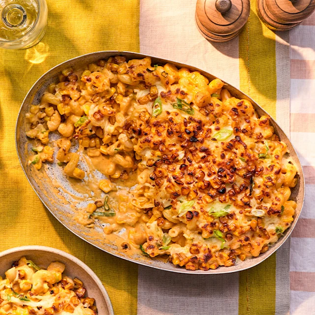 Elote (Mexican Street Corn) Pasta Bake