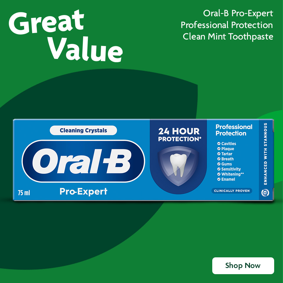 ORAL B PROMOTIONAL BANNER
