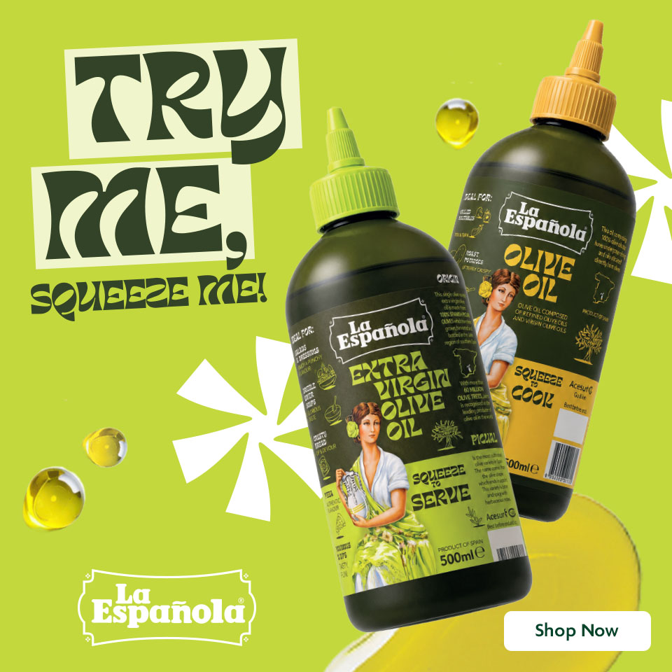 La Espanola Olive Oil promotional banner 