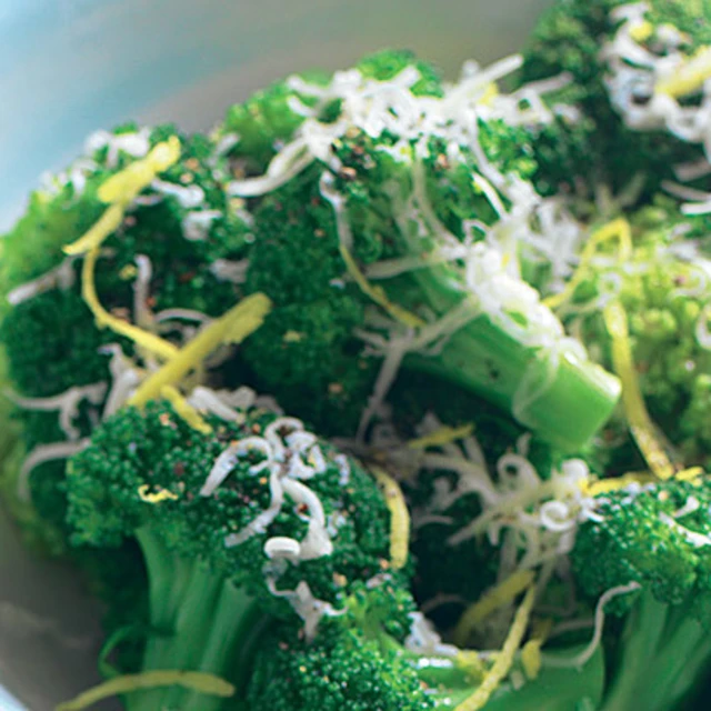 Broccoli with Lemon and Parmesan