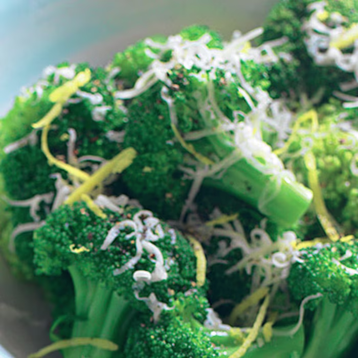 Broccoli with Lemon and Parmesan