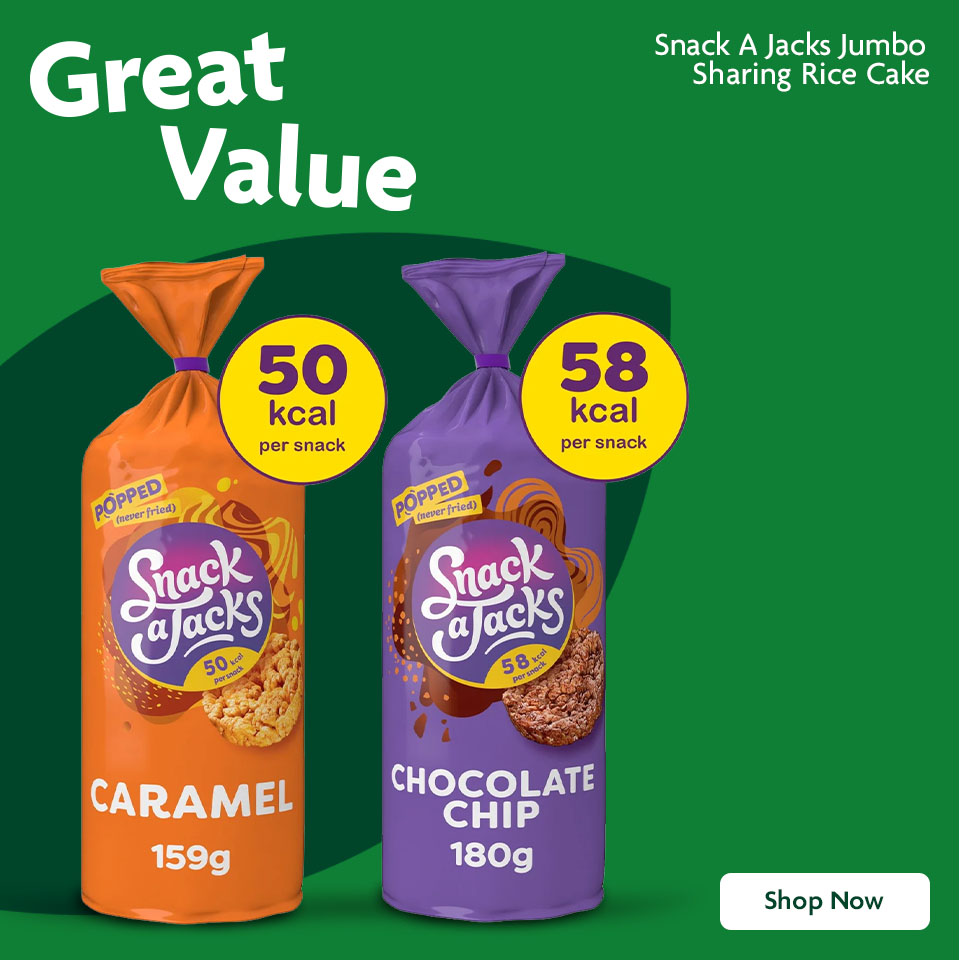 Snack A Jacks promotional banner